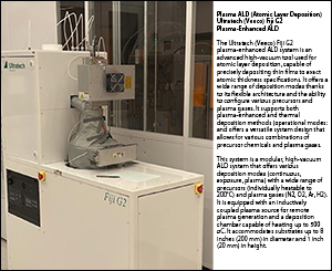 Image of Plasma ALD from IMS Cleanroom